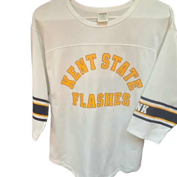 NWOT Pink Victoria’s Secret Kent State Flashes Jersey M - Picture 8 of 8